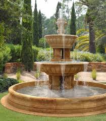 Water Fountains Front Yard And