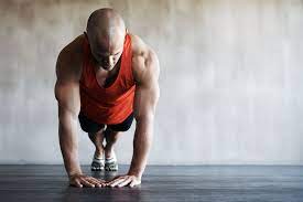 diamond pushups to target triceps muscles