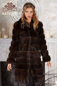 Barguzinskiy Sable Fur Coat Jacket