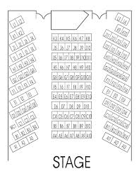 Seating Chart Triangle Productions