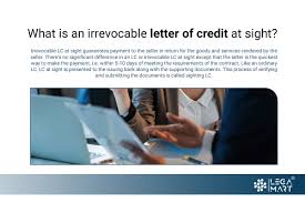 irrevocable letter of credit all you