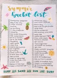 100 summer bucket list ideas 1 fab