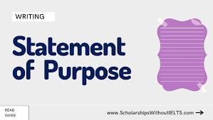 statement of purpose sop for