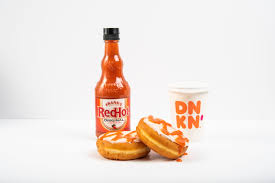 dunkin has a donut topped frank s redhot
