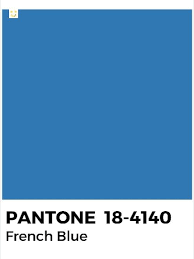 French Blue Pantone