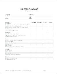 Sample Proposal Templates In Word Construction Bid Template