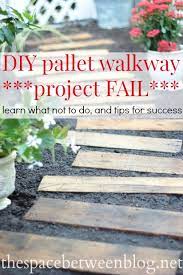 Diy Pallet Walkway One Huge Project