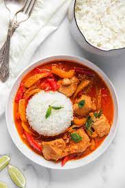 thai panang curry with en instant