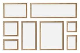 picture frame vector art icons and