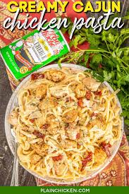 creamy cajun en pasta plain en