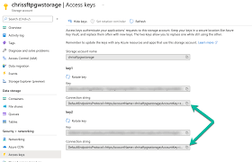 azure connection string sftp gateway