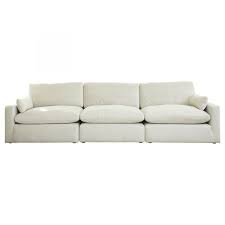 Sophie 3 Piece Sectional Sofa In Ivory