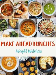 make ahead lunches weight watchers