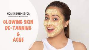 natural home remes for glowing skin