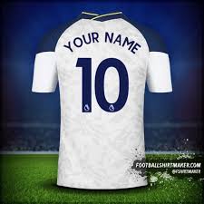 Echa un ojo a los productos oficiales del tottenham hotspur que podrás encontrar en esta sección. Make Tottenham Hotspur 2020 21 Custom Jersey With Your Name