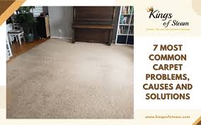 most common carpet problems causes and