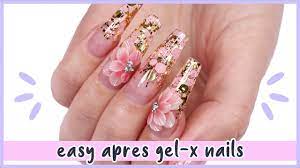 easy fl encapsulated glitter nails