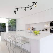 19 Beautiful Kitchen Track Lighting Ideas That Look Cool