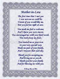 mother in law poem