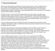 personal statement for college applications   personal statement    