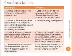 advantages and disadvantages of case study research design