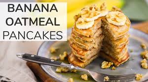 banana oatmeal pancakes easy