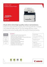 Canon isensys mf8030cn driver system requirements & compatibility. Canon I Sensys Mf8030cn Office Printers