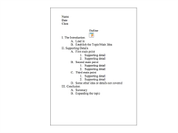 Mla Outline  Research Paper Outline Mla Format      Samples    