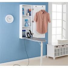 Sei Furniture Wall Mount Fold Ironing