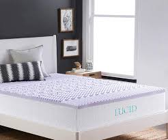 lucid lavender mattress topper review
