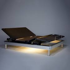 Yaasa Luxe Adjustable Bed Under Bed Light Queen Yaasa Studios Touch Of Modern