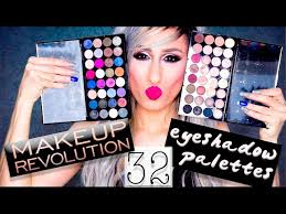makeup revolution 32 shade palettes