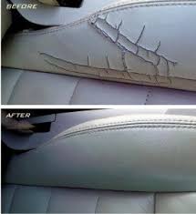 leather car seat repair upholstery