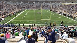 section 1 at notre dame stadium