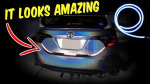 15 Trunk Led Strip Install For Your Car Youtube