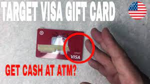 atm with target visa gift card