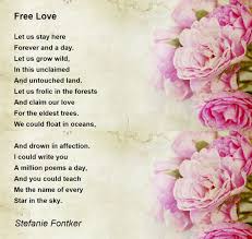 free love poem by stefanie fontker