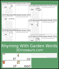 fun writing activity for rhyming words