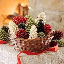 Scented Wax Pine Cone Fire Starters
