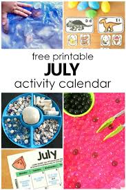 › free toddler printables for daycare. July Preschool Activities And Fun Things To Do With Kids