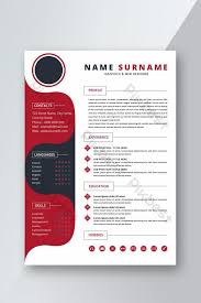 A curriculum vitae or cv is a summary of education, employment, publications download a curriculum vitae template for microsoft word® and google docs. Red Black Creative Resume Cv Template For Interview Word Doc Free Download Pikbest