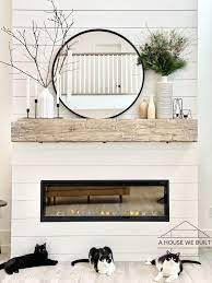 Fireplace Mantel Decor Farmhouse