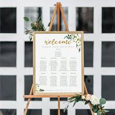 Wedding Seating Chart Print Madison Wedding Collection