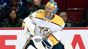 Nashville predators goaltender pekka rinne (35) looks at the crowd as he taps his chest during a standing ovation during the third period of an nhl hockey game against the carolina hurricanes. Predators Pekka Rinne No Longer Thinking About Retirement Sports Illustrated