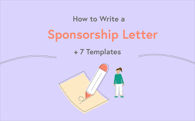 how to write a sponsorship letter 7