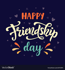 happy friendship day poster royalty