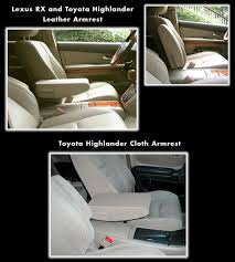 Lexus Rx Armrest Toyota Highlander