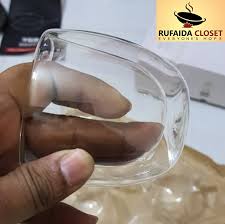 150 Ml Double Wall Glass Cup Coffee