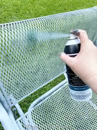 To Paint Wrought Iron Patio Furniture