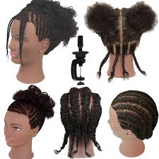 afro curly mannequin head 100 human